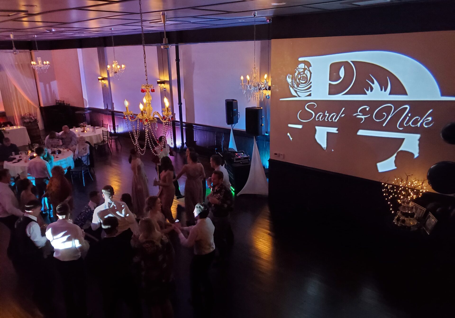 Up-Lighting with Gobo